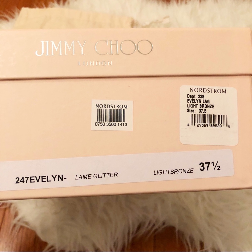 Jimmy Choo Gold Lame Pumps | Evelyn | - Picture 7 of 8